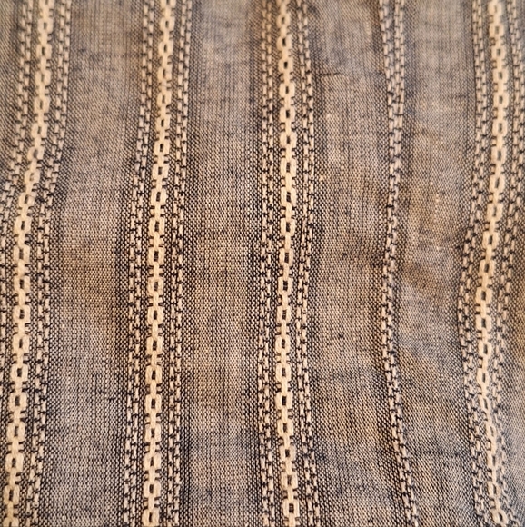 Dance & marvel cotton gray striped cold shoulder romper jumpsuit medium *A1 - Picture 7 of 7